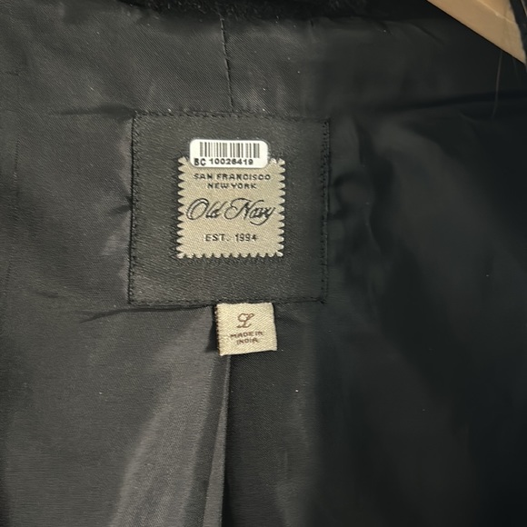 Womens black pea coat - Picture 2 of 2